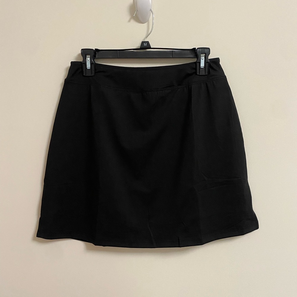NWOT Skort Black 16” A-Line MEDIUM - Picture 3 of 8